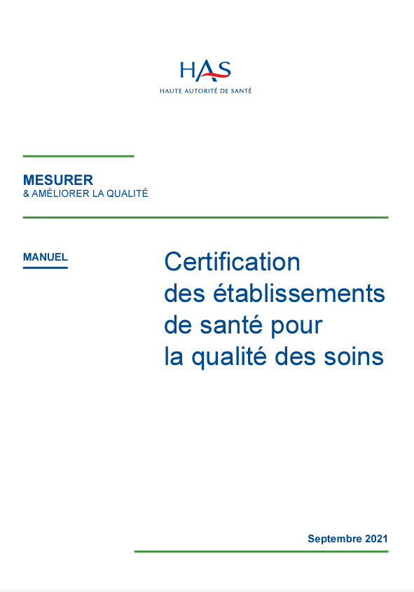 Guide HAS Certification des ES